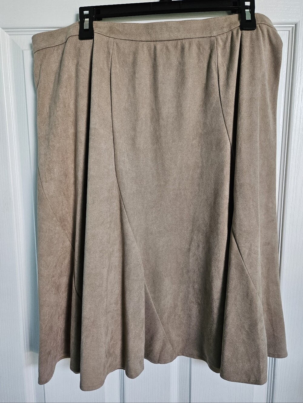 Classic Faux Suede Skirt